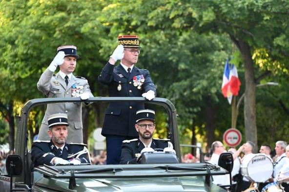 Sylvain Laniel, général de division, commandant de