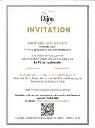 Invitation de la Mairie